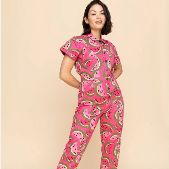 Mixed By Nasrin Pants - Watermelon Jumpsuit